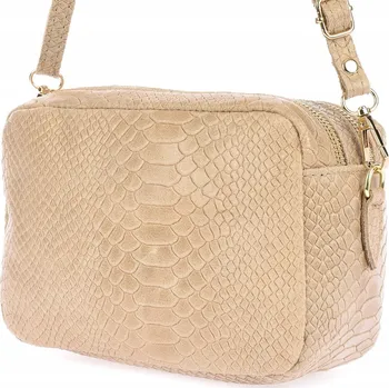 Kabelka Beltimore kabelka přes rameno přírodní kůže béžová