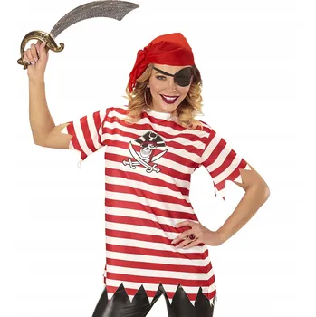 Karnevalový kostým Kostým Piráta, Karneval, Pirátka XL