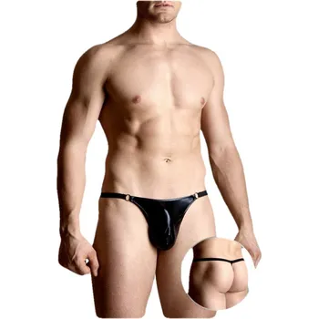 Kalhotky ČERNÉ PÁNSKÉ TANGA XSMS08 VELIKOST S/L