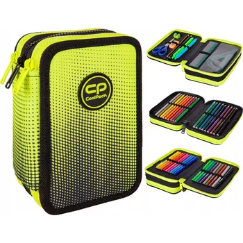 Penál Třípatrový penál s vybavením Jumper 3 Gradient Lemon Coolpack E67510