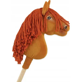 Hobby horsing Hobby Horse Malý koník na tyči Premium - hnědák A4