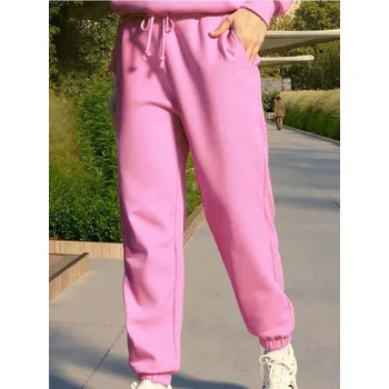 Dámská móda Sinsay - Kalhoty joggers - růžová - 469EY-30X - 469EY-30X-M