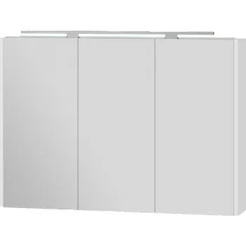 Koupelnový nábytek Lavedo Vanessa White 100 zrcadlová skříňka do koupelny s LED osvětlením, VANESSA_VNM-100_WH