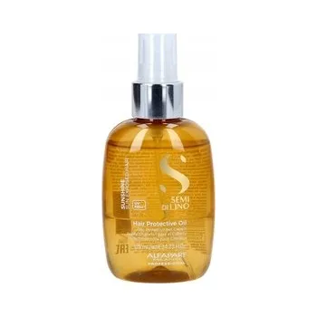 Vlasová regenerace Alfaparf Semi Di Lino Sunshine Dvoufázový olej na vlasy s UV ochranou 125 ml