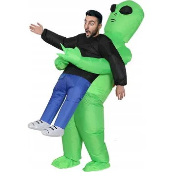 Karnevalový kostým Nafukovací KOSTÝM Alien Mimozemšťan Cosplay na Halloween