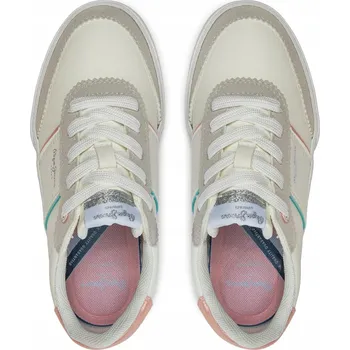 Dámské tenisky Pepe Jeans sportovní boty plast bílé velikost 33