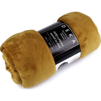 deka Deka mikroflanel 150x200 cm Varianta: 39 hořčicová, Balení: 1 ks