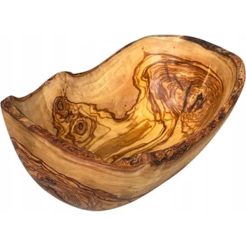 Velká Oválná Mísa z Olivového Dřeva DMIOR30 Arkay na Ořechy a Ovoce