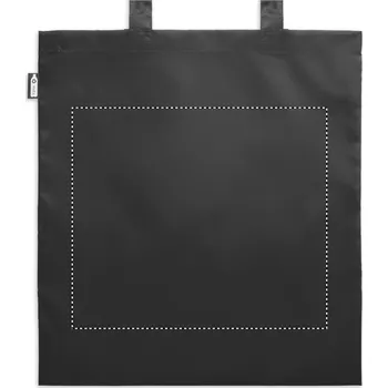 Nákupní taška Nákupní taška ze RPET 50 BACK, 260x300mm Sítotisk, 2 barvy