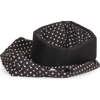 Pelíšek pro psa Iridog pelíšek spací pytel pro psy no.1 černý puntík š45 x d55 cm