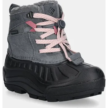 Dívčí obuv Dětské semišové sněhule Columbia YOUTH POWDERBUG ALPINE 2128881 šedá 90X, EUR 37