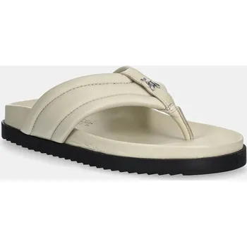 Dámské žabky Kožené žabky Patrizia Pepe 2X0037.L026.FE30 béžová 01X, EUR 36