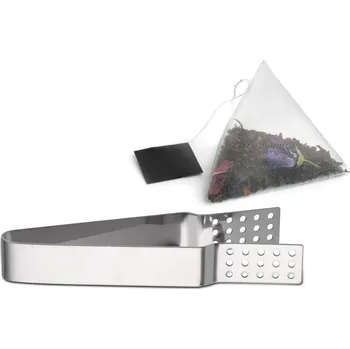 Kuchyňské kleště Weis 14512 kleštičky na sáček od čaje nerez