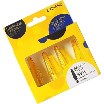 Exihand Asteria 162100.B.ZL svíčky na stromek žlutá