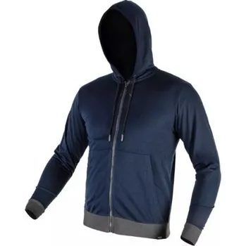 Autodoplněk Mikina na zip s kapucí Comfort, tmavě modrá, velikost M NEO Tools