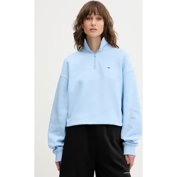 Pánské oblečení Mikina Tommy Jeans DW0DW20946 modrá 50X, vel. XL