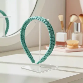 Čelenka Macrame čelenka mátová (doplňek do vlasů)