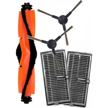 Sada příslušenství pro robotický vysavač Sada kartáčů a HEPA filtrů pro XIAOMI (D101CN) H40 Mijia 5ks