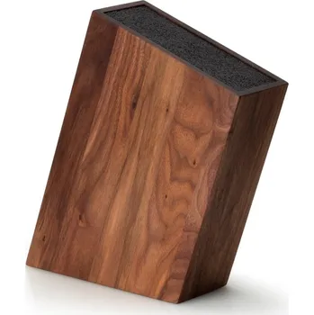 Stojan na nože Blok na nože s flexi vložkou ořech - Continenta (Blok na nože s flexi vložkou šikmý ořech - Continenta)