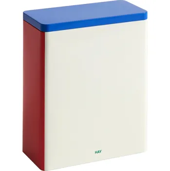 Dóza na potraviny HAY Plechová dóza Tin, X-large, Blue / Off-white / Red AE360-A604-AO73