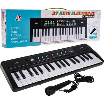 Hudební nástroj pro děti PIANINKO KEYBOARD hudební hračka pro dítě varhany mikrofon jako DÁREK