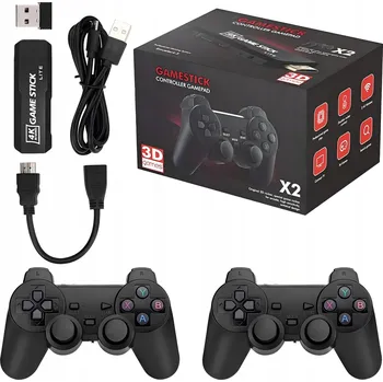 Herní konzole HERNÍ TELEVIZNÍ KONZOLE 41000 HER V 128GB + 2 BEZDRÁTOVÉ OVLADAČE Dárek