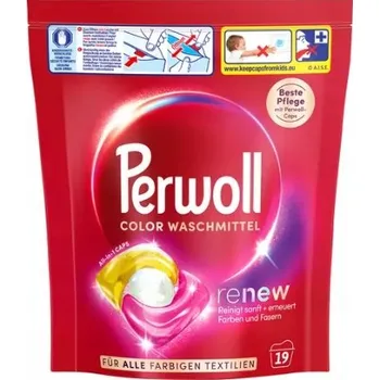 Kapsle na praní Perwoll Color Prací Kapsle z Německa fólie 19 ks