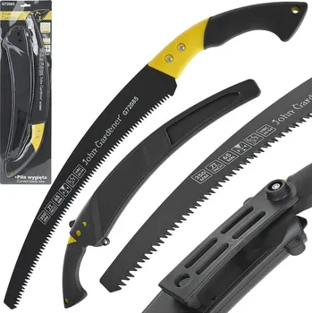 Motorová pila Geko Ohnutá pila 35 cm s PTFE povlakem a pouzdrem 65Mn (48)