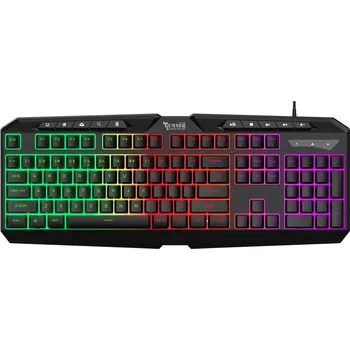 Klávesnice Swissten Gunner 59107210 UK černá/RGB