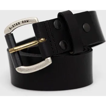 Opasek Kožený pásek G-Star D20177.3127 černá 99B, vel. 75