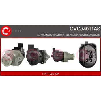Ventil palivového systému AGR-Ventil CASCO CVG74011AS