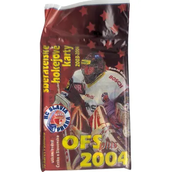 Sběratelská karetní hra 2003-04 OFS Plus Sběratelské Hokejové Karty Balíček