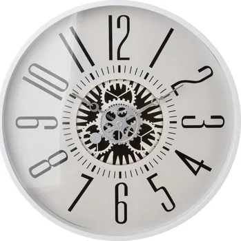 Hodiny Nástěnné hodiny RAMSEY 40 cm bílé
