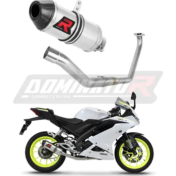 Auto-moto Laděný výfuk Dominator Yamaha YZF R125 2021 - 2024 Kompletní systém Výfukové potrubí HP3 + dB killer medium