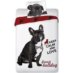 FARO Povlečení Francouzský buldoček 140/200, 70/90