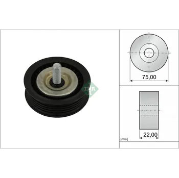 Rozvod motoru Vratná vodící kladka INA 532 1197 10