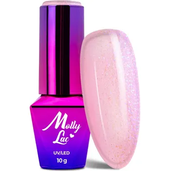 Lak na nehty Gel lak MollyLac Mermaid Whispers Siren Lips 594, 10g