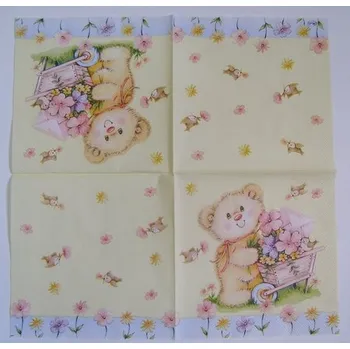 Papírový ubrousek Ubrousek pro decoupage - D15