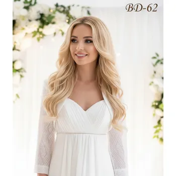 Bolerko Svatební bolerko - bílé: BD-62, vel. 36 a 38 Vybraná velikost: 38