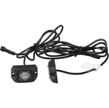 Autoelektronika 2x PROFI výstražné LED světlo vnější modré, 12-24V, ECE R65