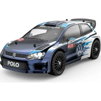 RC model auta MJX Hyper GO Volkswagen Polo R WRC Brushless 4WD 1:14 RTR