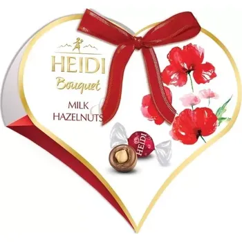 Čokoláda Heidi Srdce Mléčný ořech 100g (Heidi Srdce Mléčný ořech 100g)