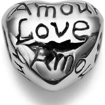 Přívěsek Navlékací přívěsek srdce Amour, Love (Přívěsky Oliver Weber láska)