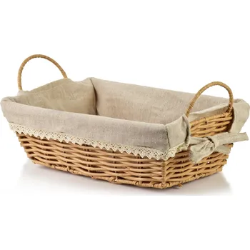 Úložný box Košík WILL II. 28x18x9 cm hnědý/béžový