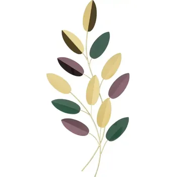 Nástěnná dekorace Colorful 31x61 cm vícebarevná