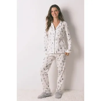 Dámské pyžamo Pyžamo women'secret SNOOPY 3132163 bílá 00X, vel. S