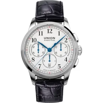 Hodinky Union Glashütte 1893 Johannes Dürrstein Edition Chronograph