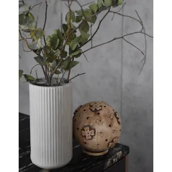 Svícen Bureš keramický svícen Čtyřlístek 19 cm