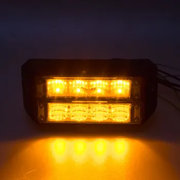 Maják PROFI DUAL výstražné LED světlo vnější, 12-24V, oranžové, ECE R65