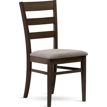 Jídelní stůl VIOLA – čalouněná židle - buk , lux 10 terracotta